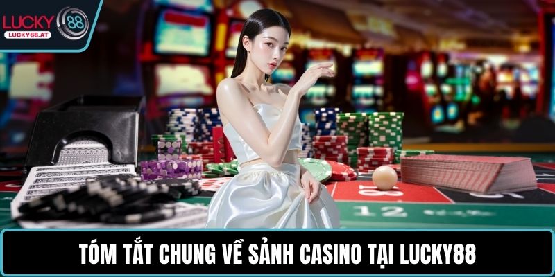 Tóm tắt chung về sảnh casino tại LUCKY88
